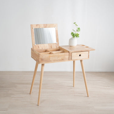 Wooden & Solid Wood Dressing Table & Counter | Natural Signature