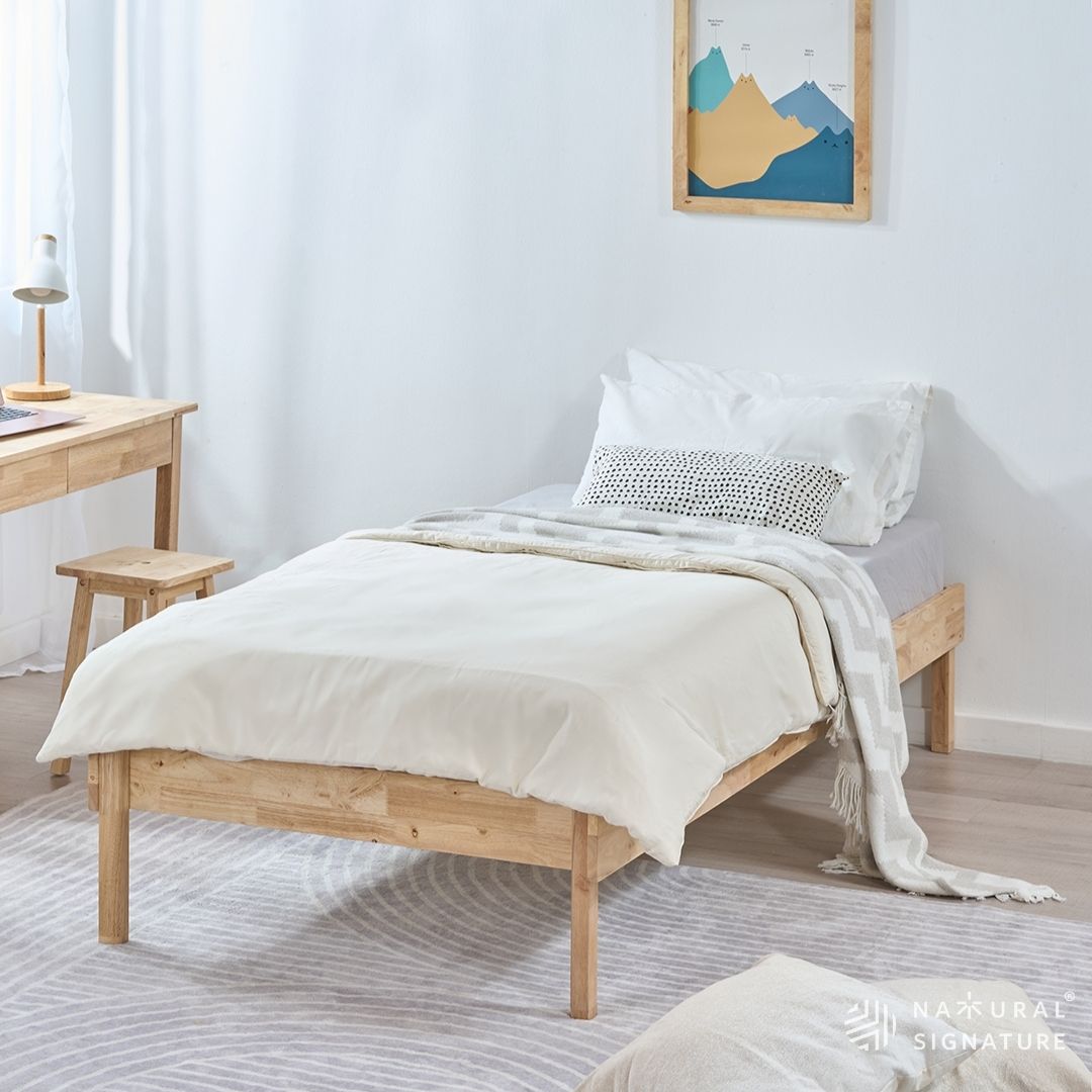 String Bed Frame Natural Signature - Flexinest Stackable Bed Frame With Trundle Option