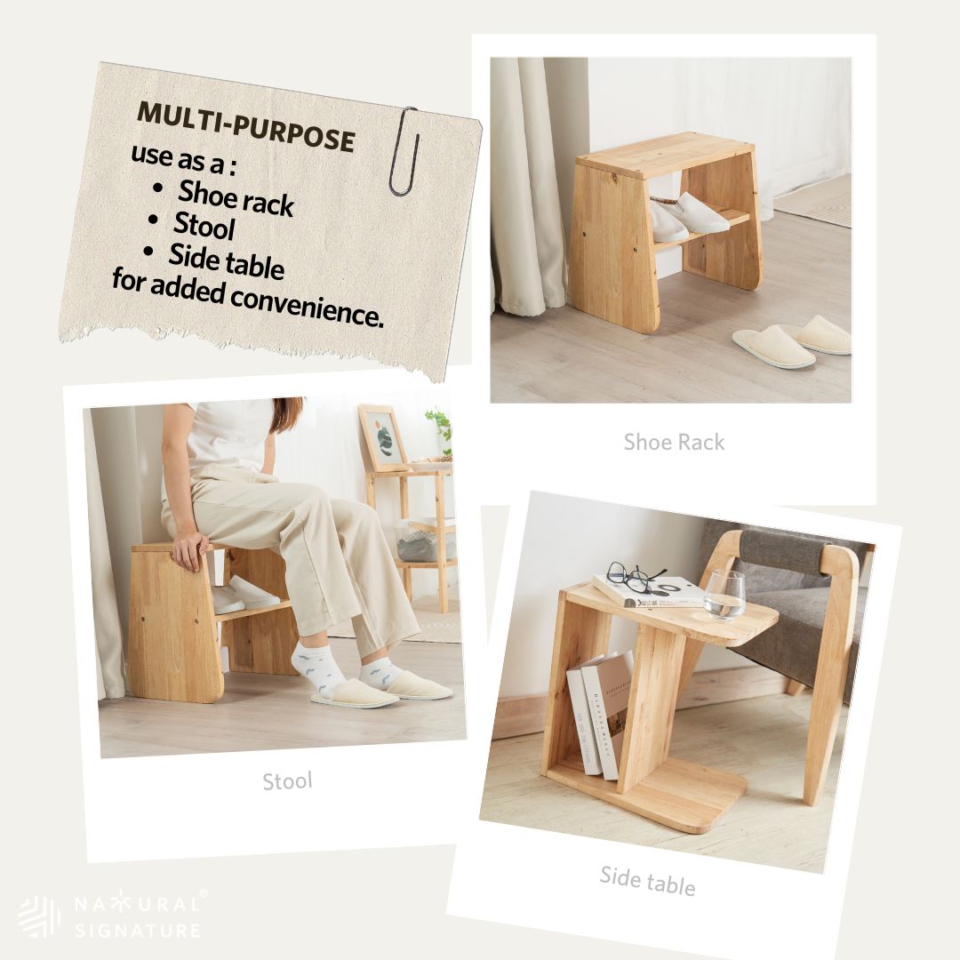 Shoes Rack Monogram Natural Signature - A Shoe Rack