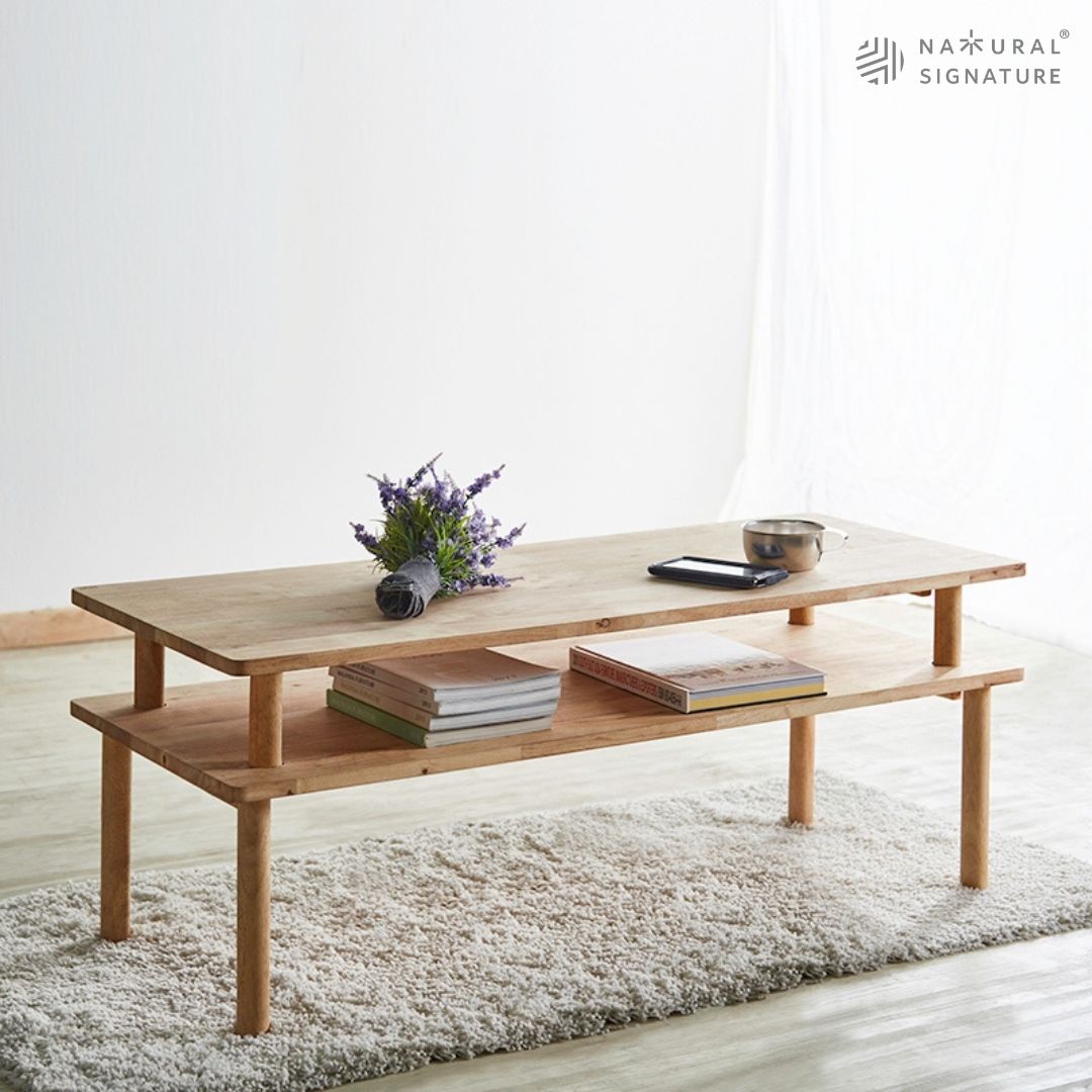 Decker Signature Natural Signature - Double Decker Functional Table